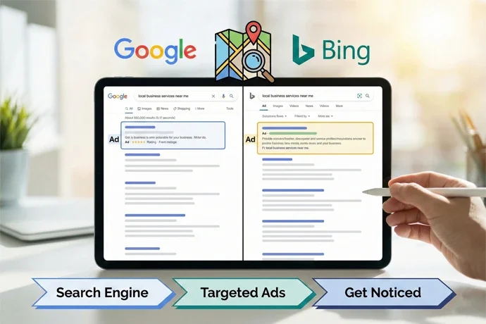 Advertise on google