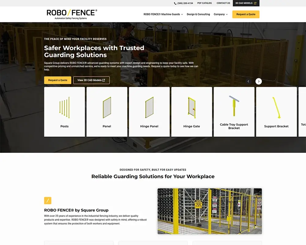 ROBO FENCE homepage
