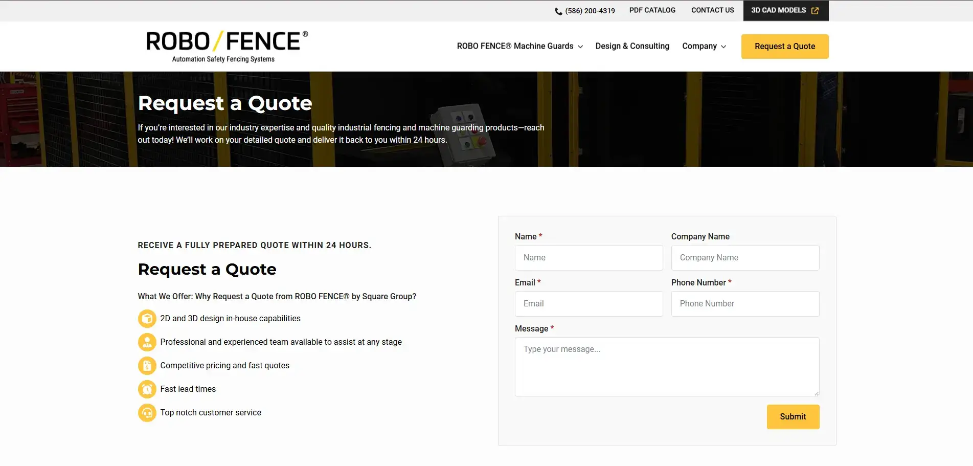 ROBO FENCE request a quote