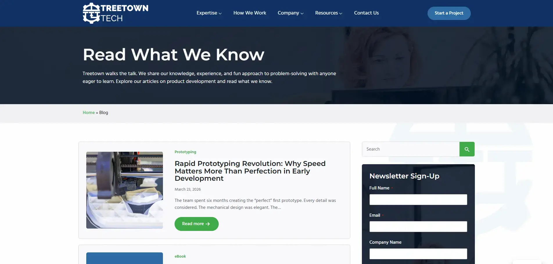 Treetown Tech blog